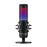 HyperX QuadCast S – RGB USB Condenser Microphone for PC, PS4, PS5 and Mac, Anti-Vibration Shock Mount, 4 Polar Patterns, Pop Filter, Gain Control, Gaming, Streaming, Podcasts, Twitch, YouTube, Discord